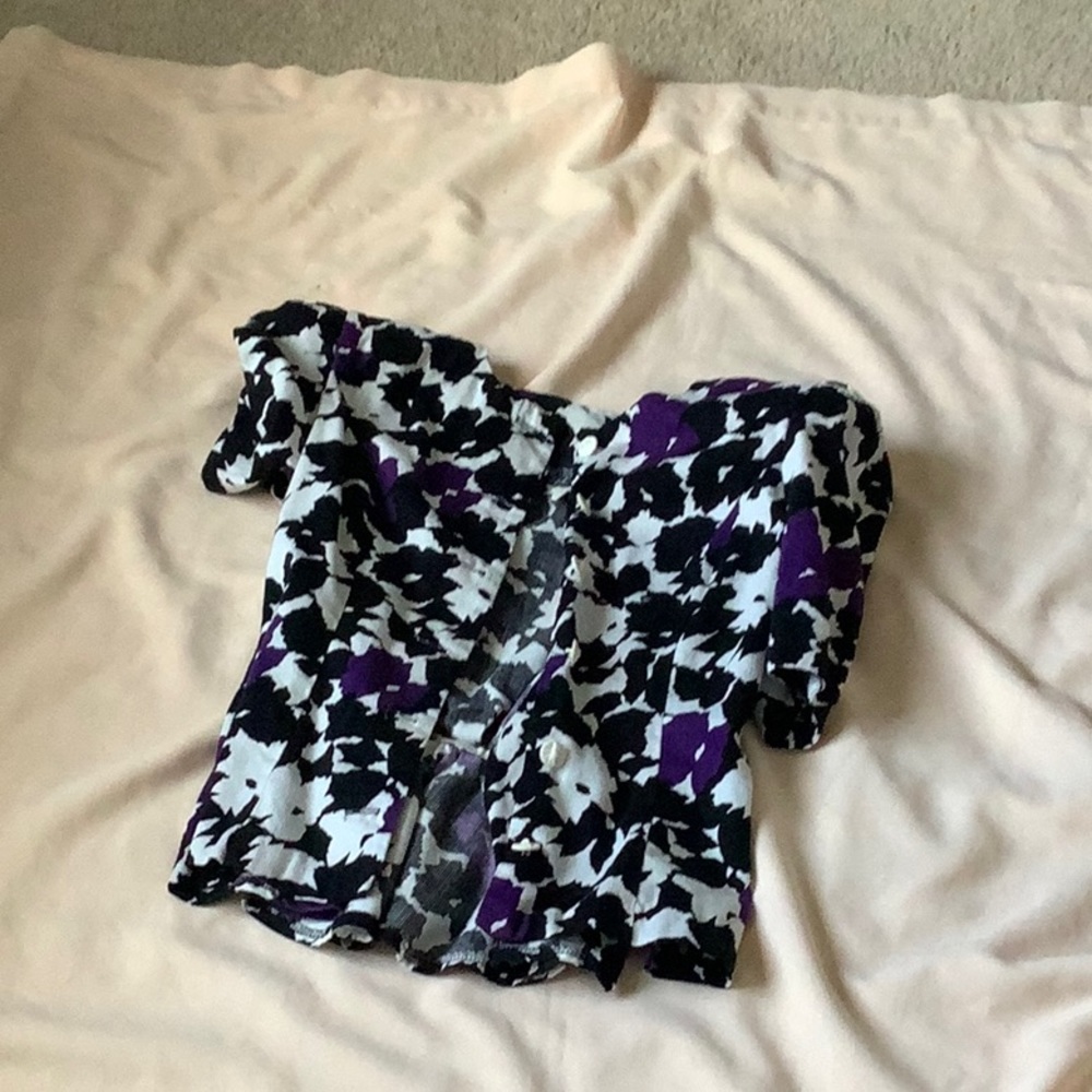 Vintage Shirt with Bow in Back